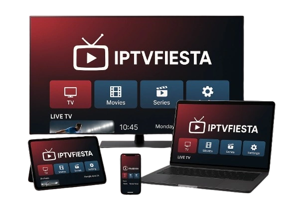 IPTVFiesta compatible con Smart TV, móviles, tablets y ordenadores en España.